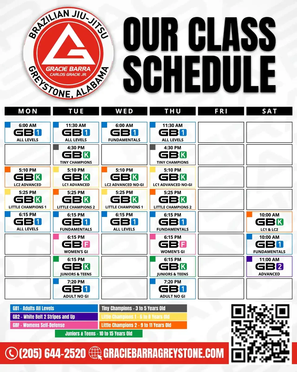 Gracie Barra Greystone facility image