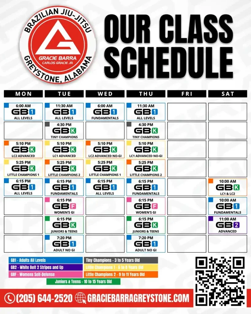 Gracie Barra Greystone facility image