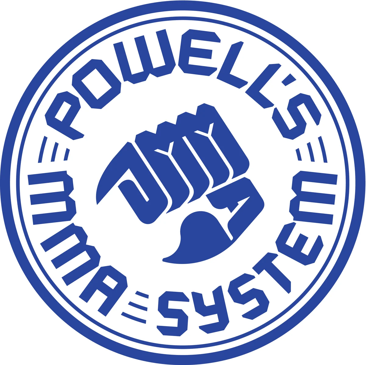 Powell's MMA academy logo