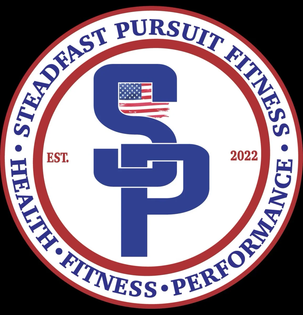 Steadfast Pursuit Fitness academy logo