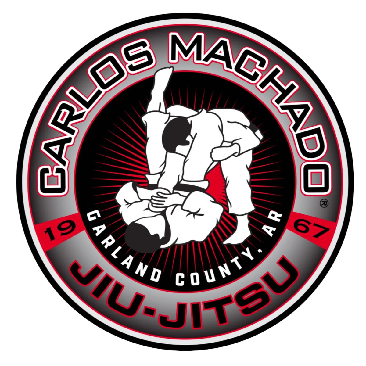 Carlos Machado Jiu Jitsu Garland County academy logo