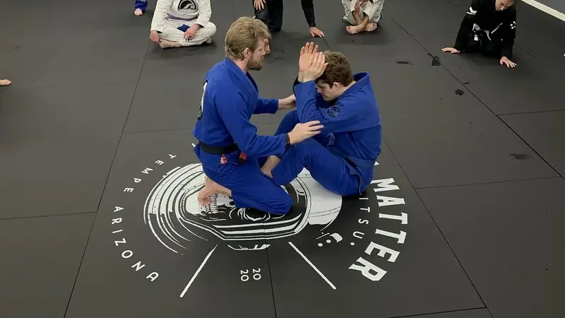 Dark Matter Jiu Jitsu academy logo