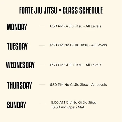 Forte Jiu Jitsu facility image