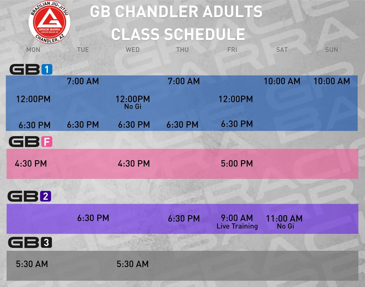 Gracie Barra Chandler facility image