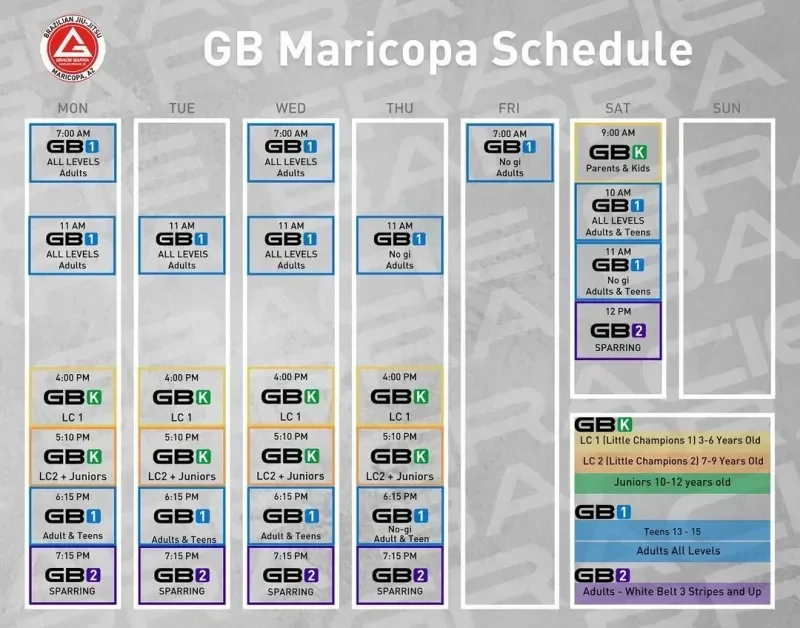 Gracie Barra Maricopa Brazilian Jiu-Jitsu academy photo