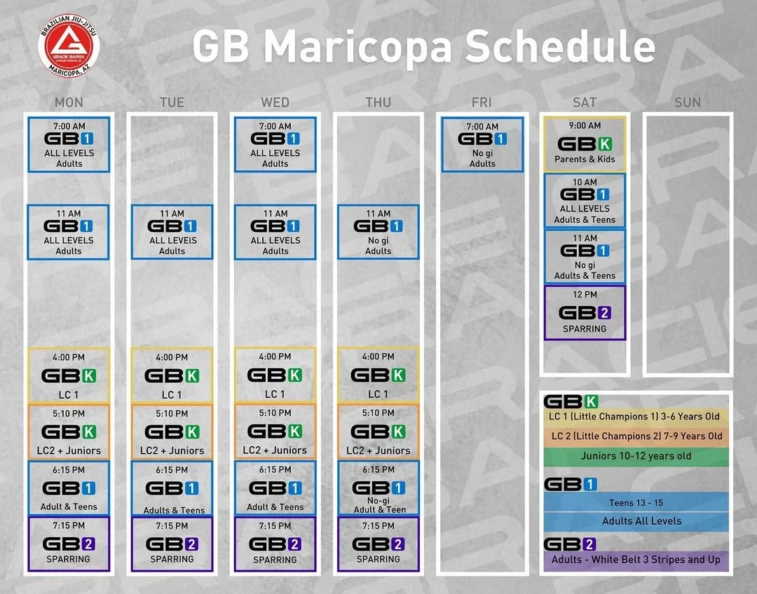 Gracie Barra Maricopa Brazilian Jiu-Jitsu academy photo