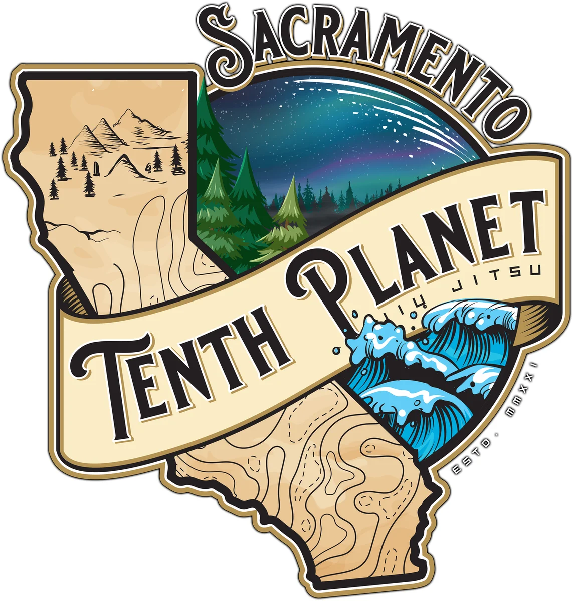 10TH PLANET SACRAMENTO academy logo