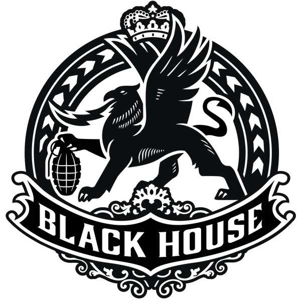 Black House MMA academy logo