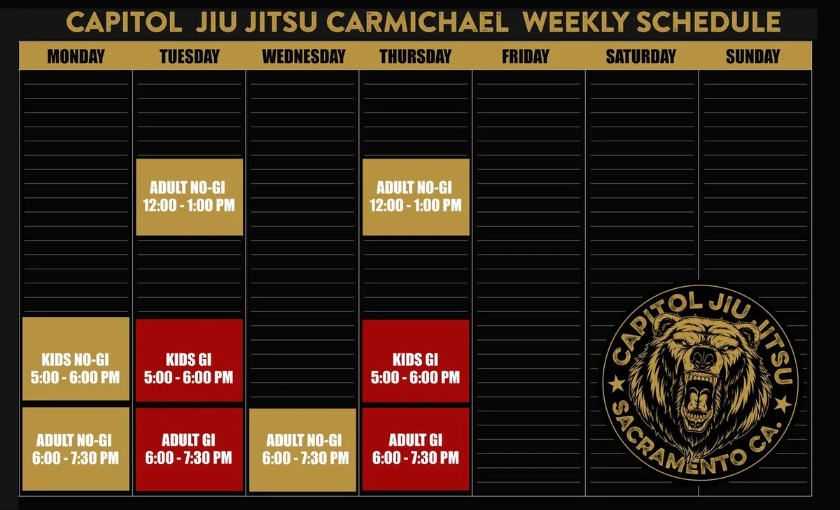 Capitol Jiu Jitsu - Carmichael academy photo