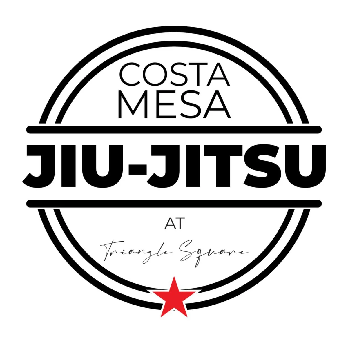 Costa Mesa Jiu Jitsu (Triangle Square) academy logo