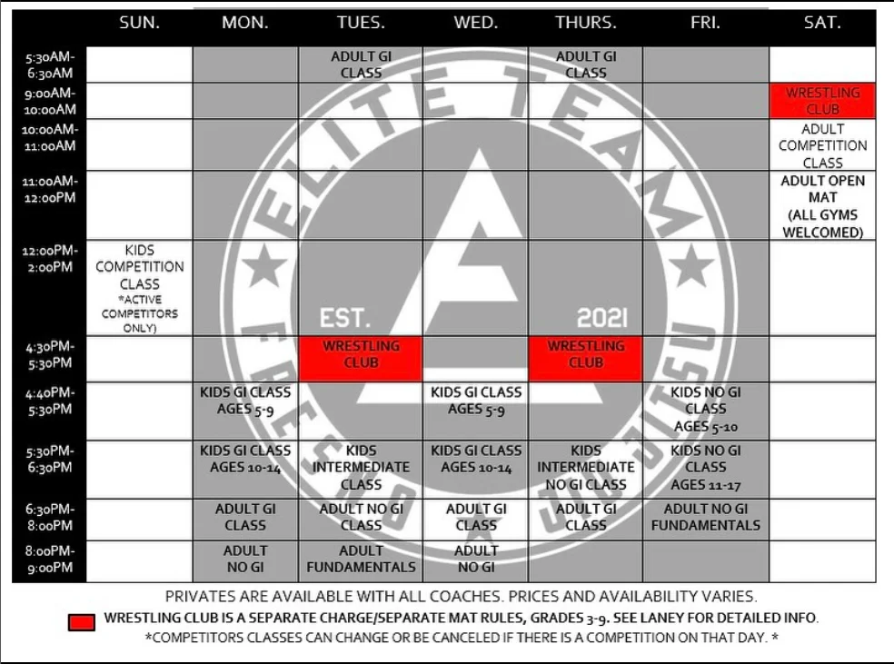 Elite Team Clovis Jiu Jitsu Martial Arts facility image