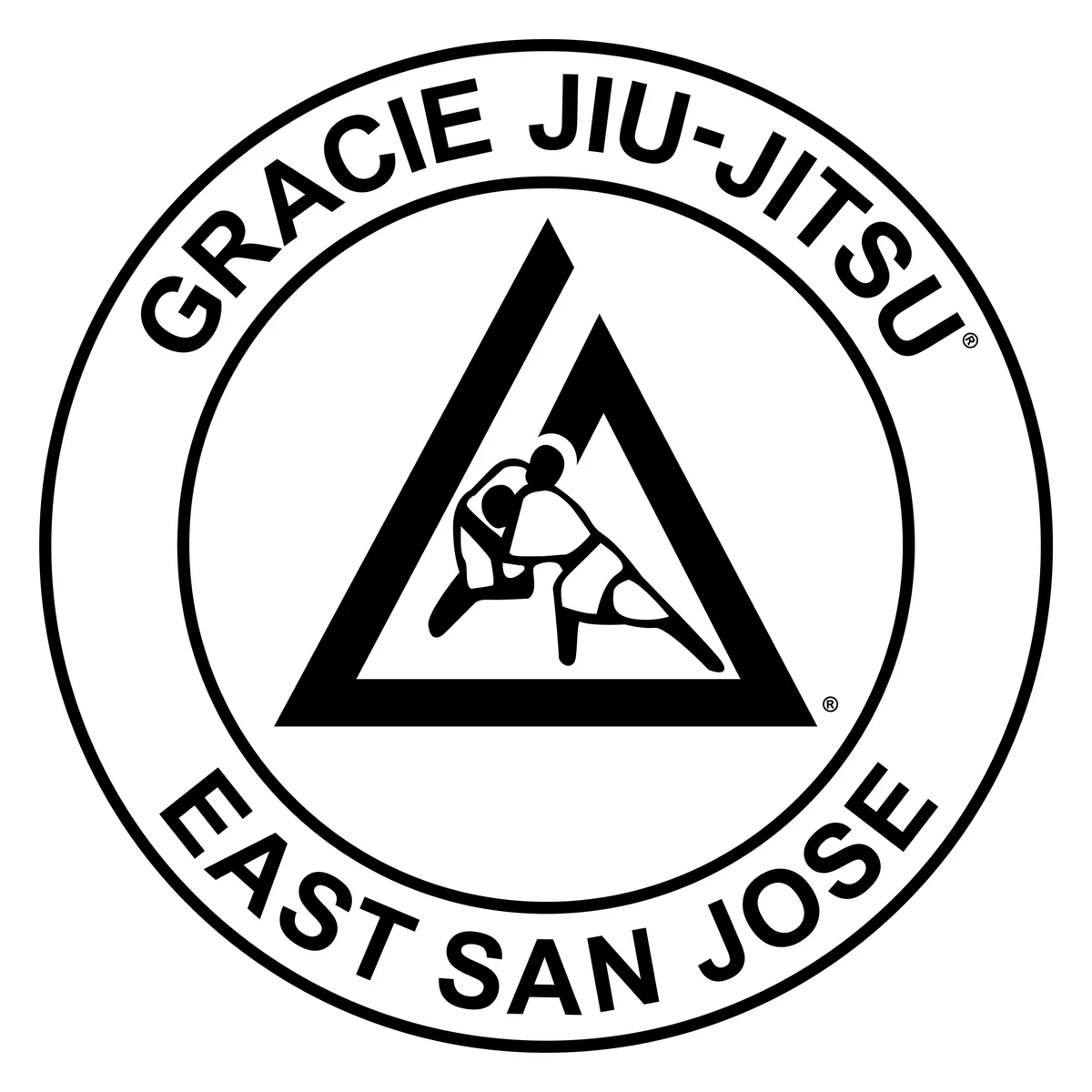 Gracie Jiu-Jitsu East San Jose academy logo