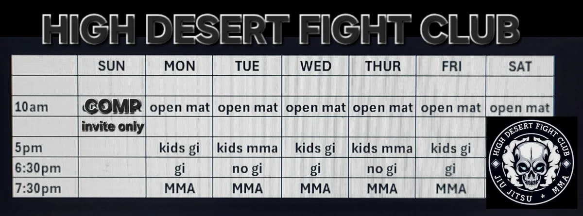 High Desert Fight Club academy photo