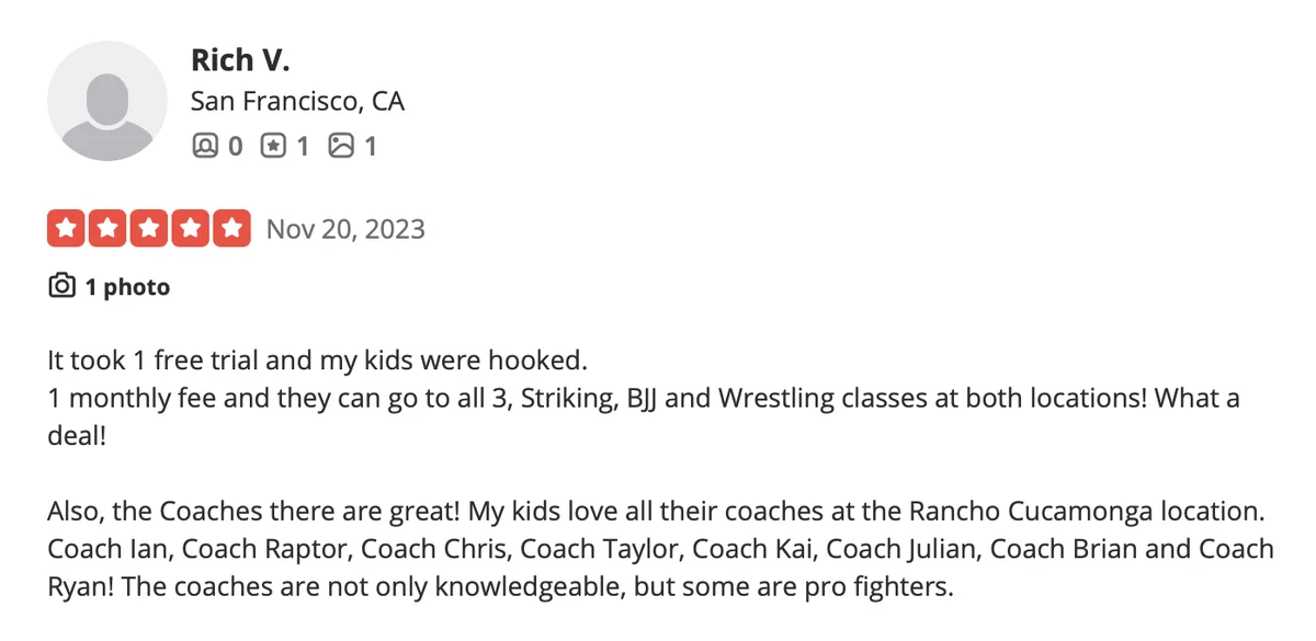 Millennia MMA - Chino Hills academy photo