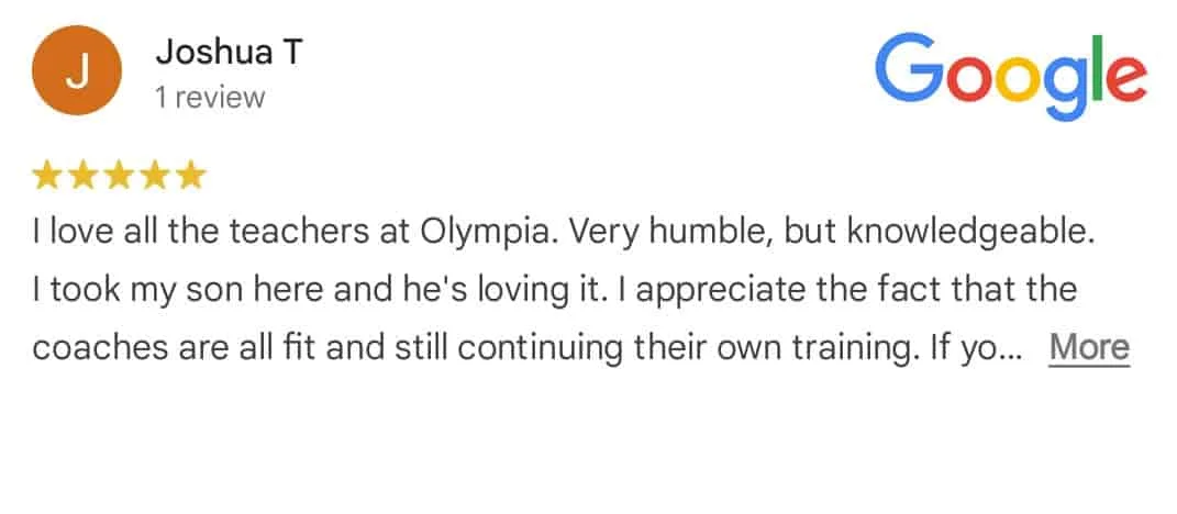 Olympia Training Center academy photo