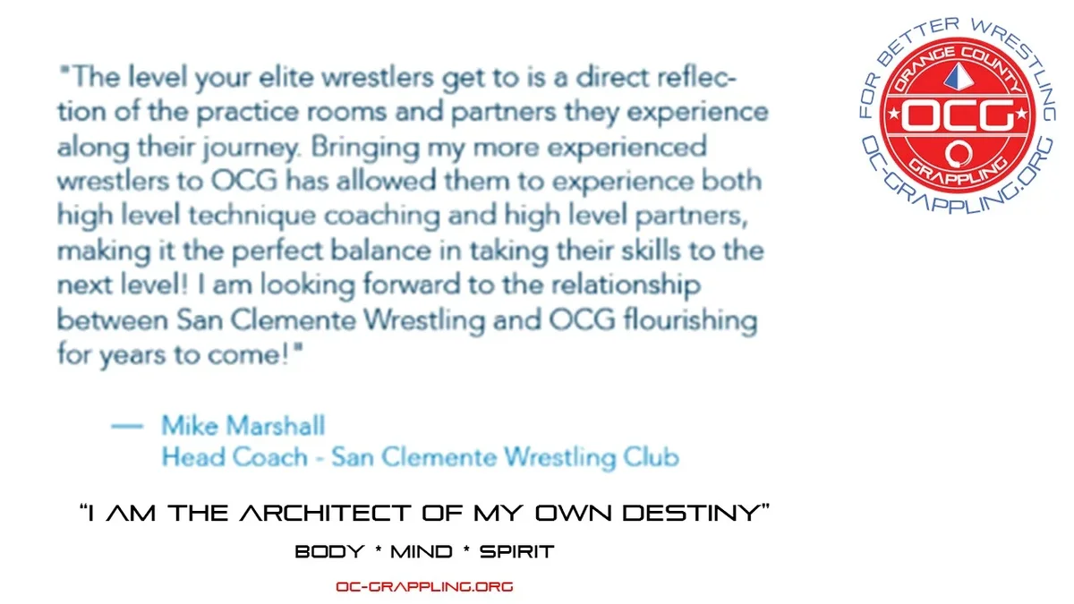 Orange County Grappling (“OCG”) academy photo