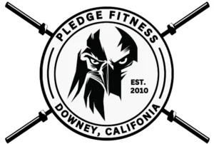 Pledge Fitness academy logo