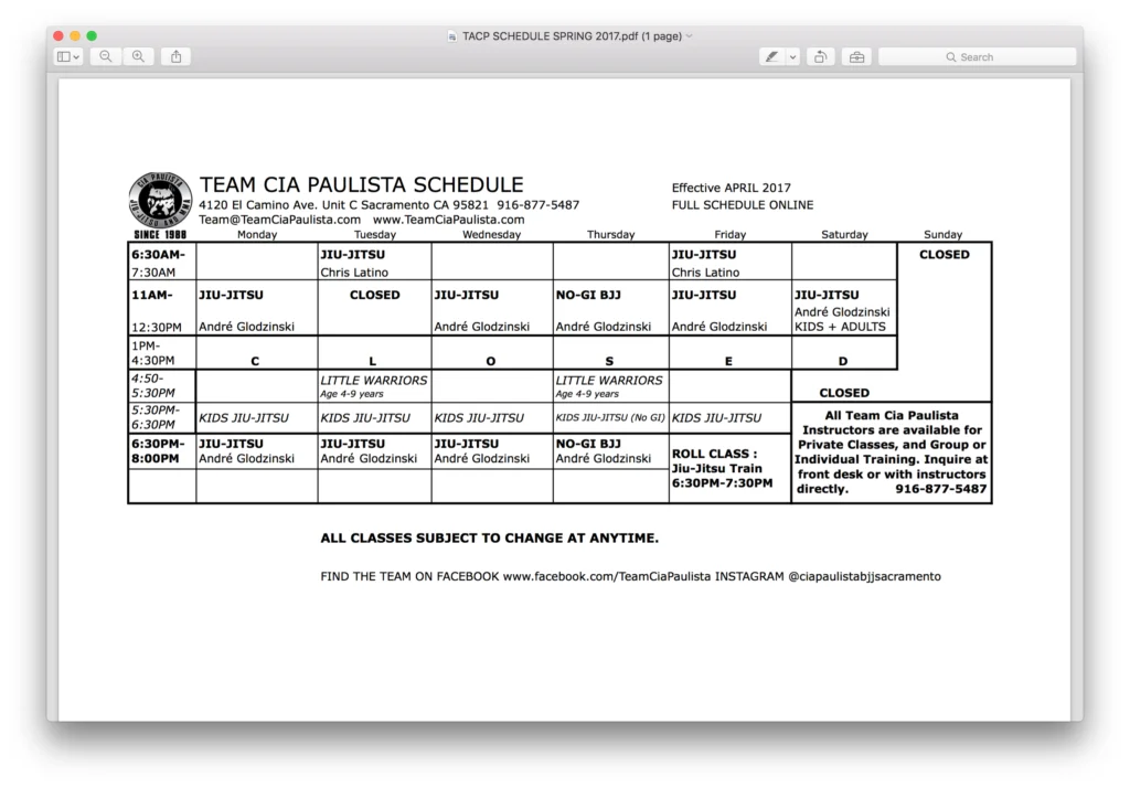 Team Cia Paulista Sacramento facility image