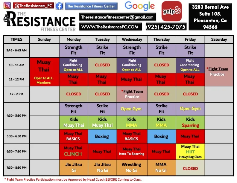 The Resistance Fitness Center academy photo
