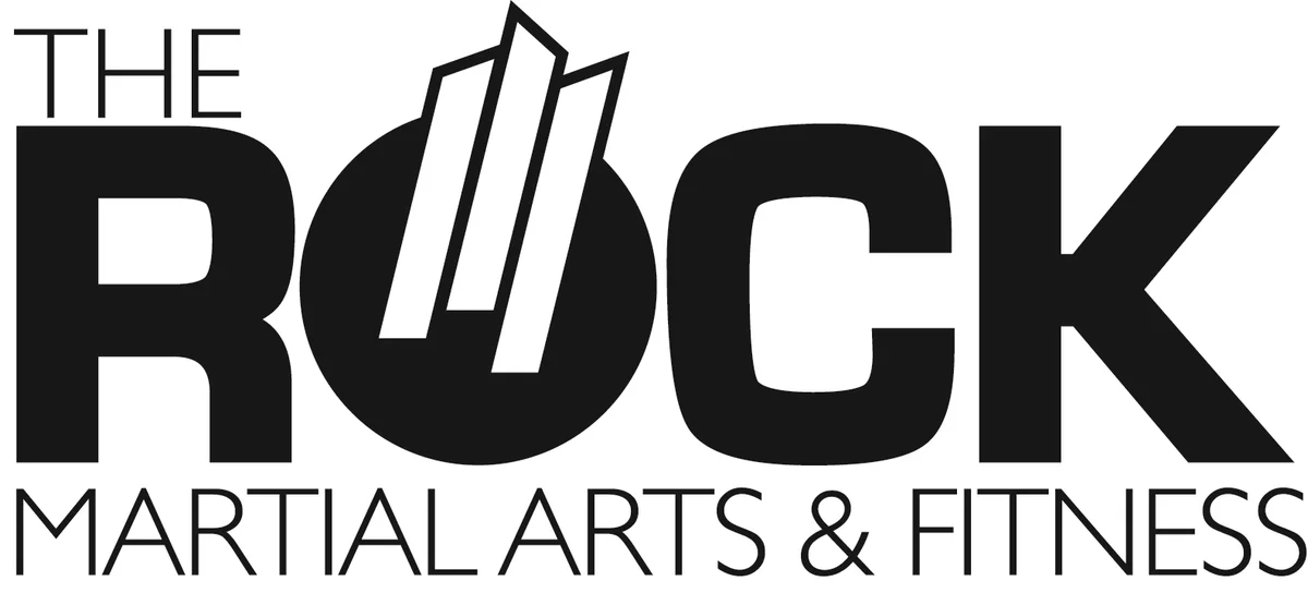 The ROCK Martial Arts & Fitness academy logo