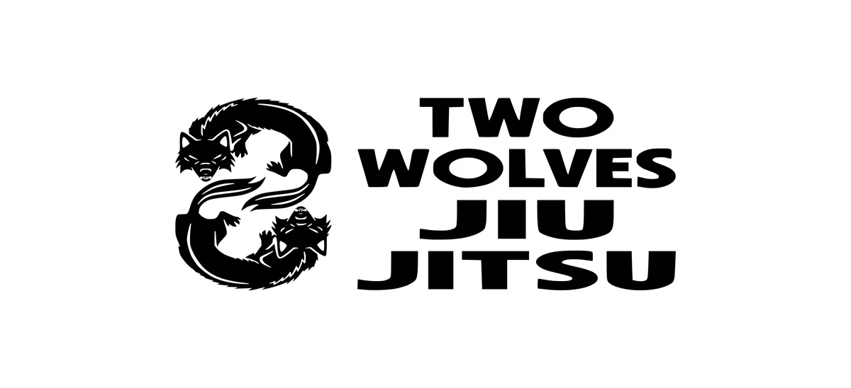 Two Wolves Jiu Jitsu academy logo