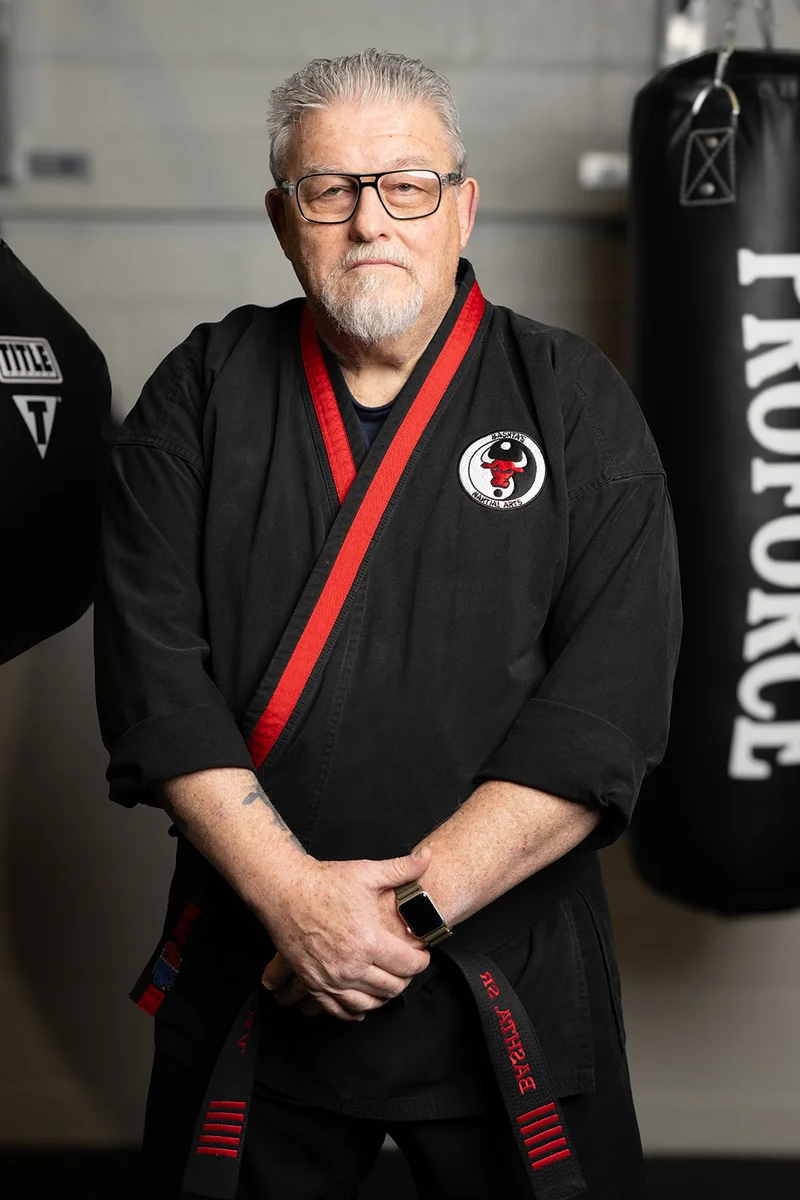 Bashta's Martial Arts academy logo