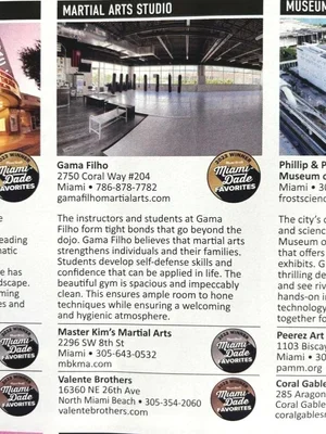 Gama Filho Martial Arts facility image