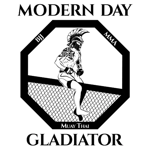 Modern Day Gladiator academy logo