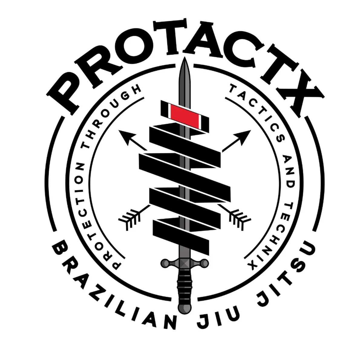 PROTACTX Brazilian Jiu-Jitsu academy logo