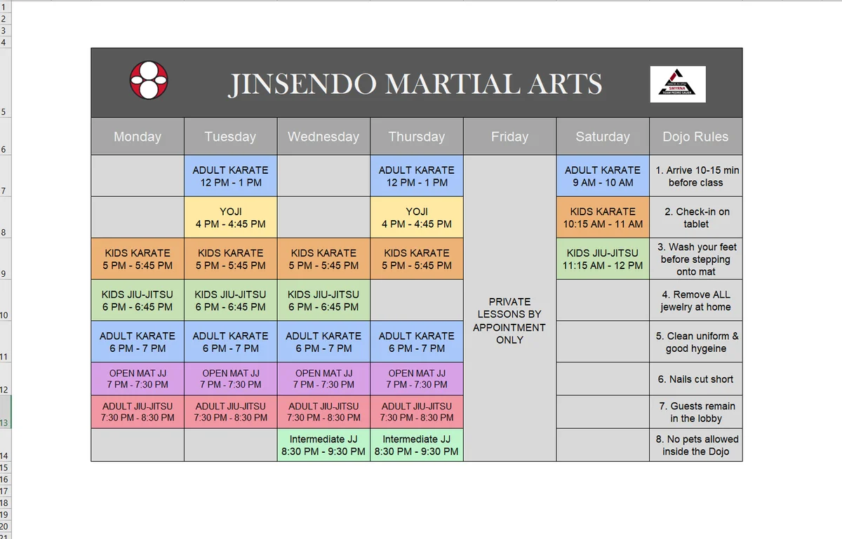 Jinsendo academy photo