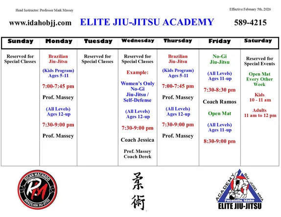 Pocatello Jiu Jitsu Academy (Checkmat) academy photo