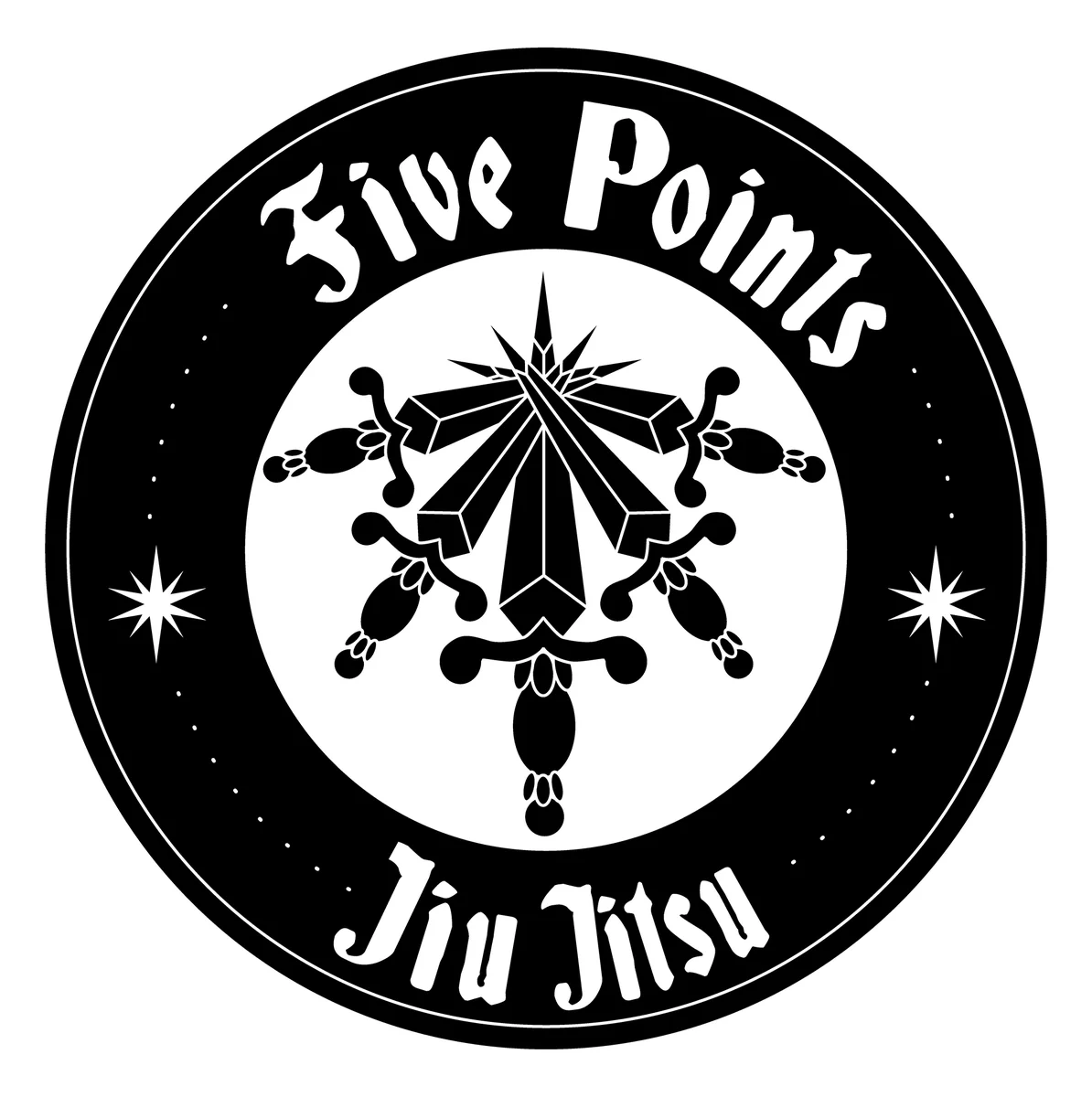Five Points Jiu Jitsu academy logo