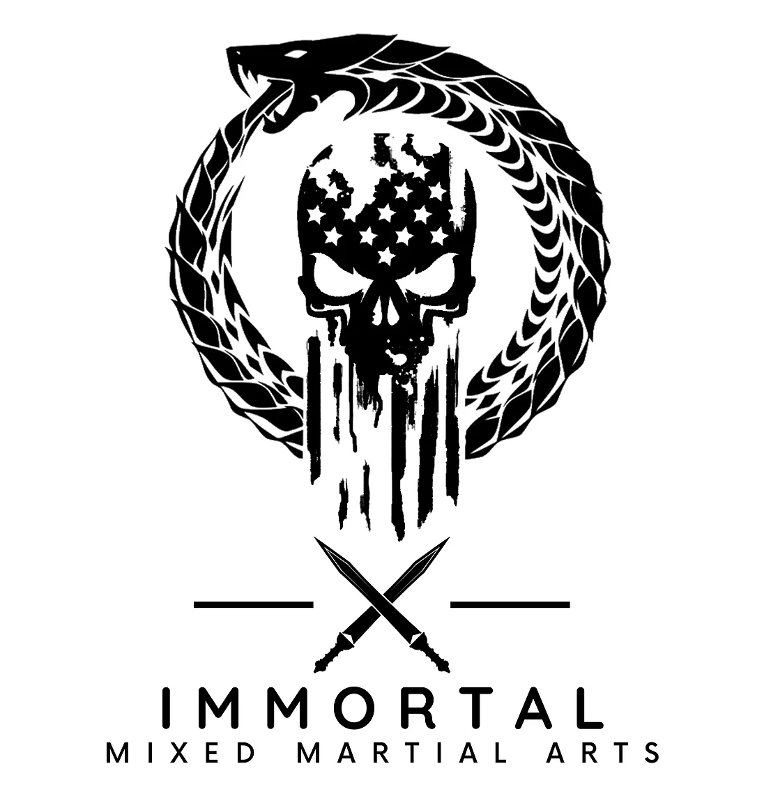 Immortal Mixed Martial Arts academy logo