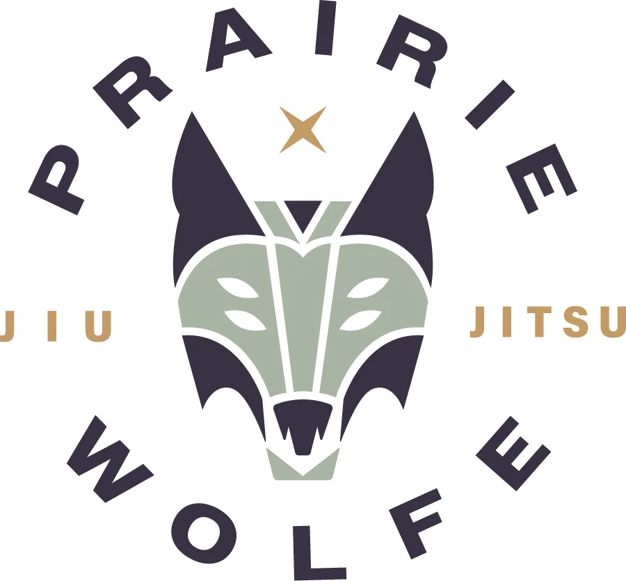 Prairie Wolfe Jiu Jitsu academy logo