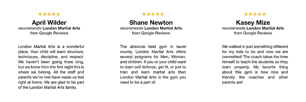 London Martial Arts academy photo