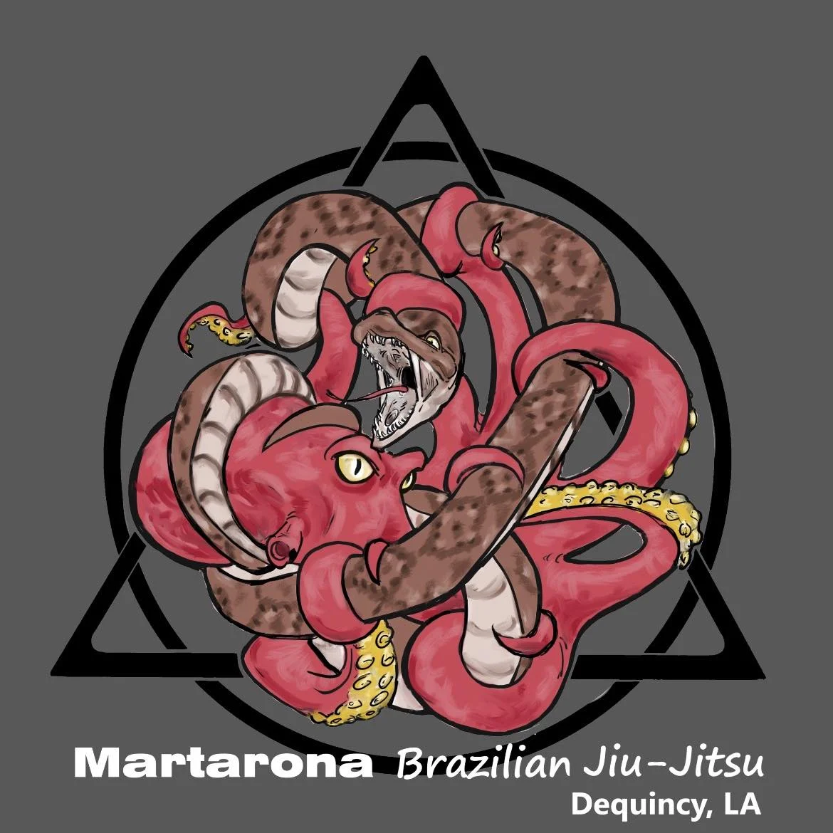 Martarona Jiu Jitsu academy logo