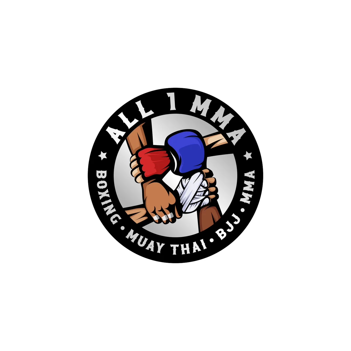 All 1 MMA academy logo