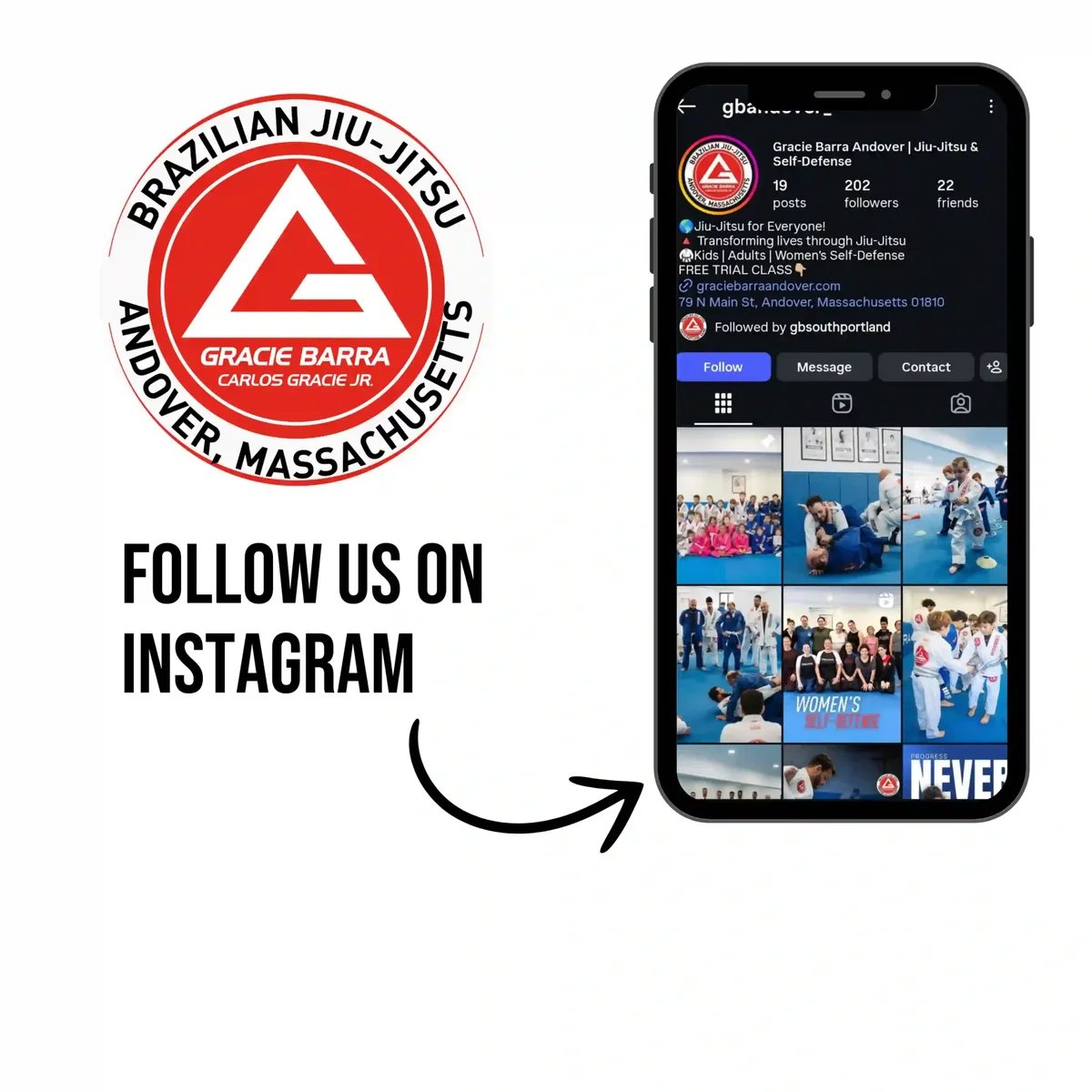 Gracie Barra Andover academy photo