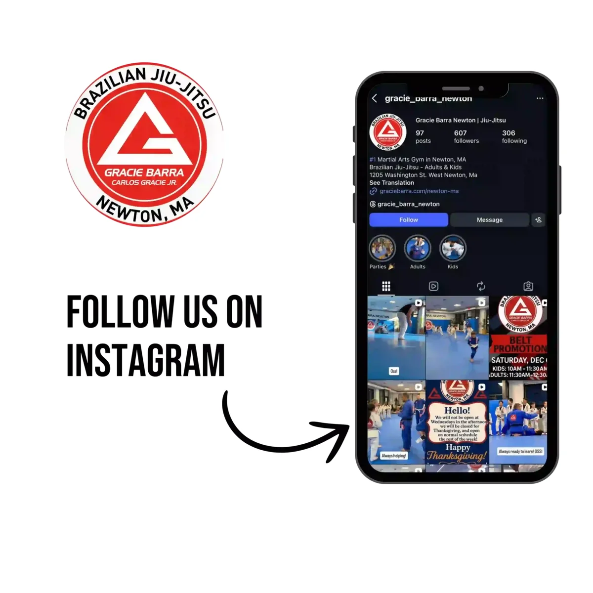 Gracie Barra Newtown academy photo
