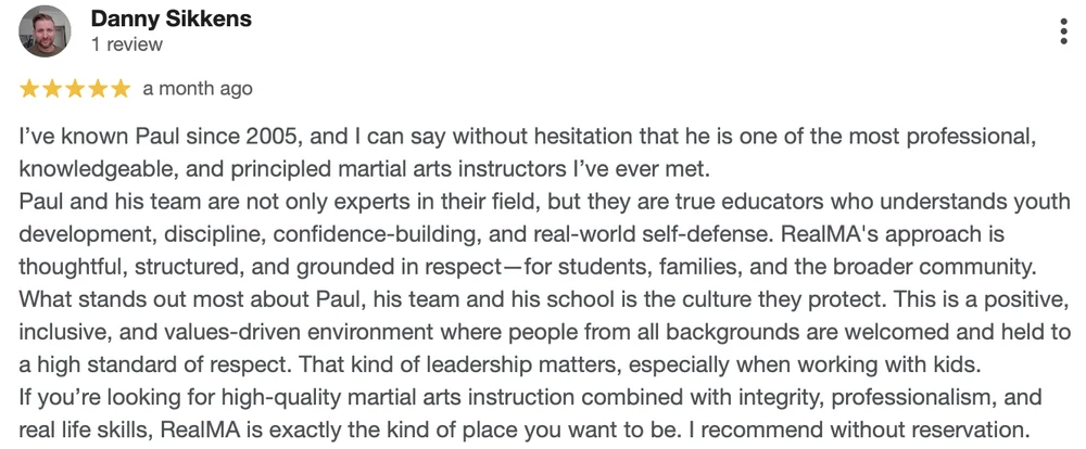 REAL Martial Arts academy photo