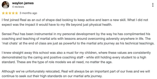 REAL Martial Arts academy photo