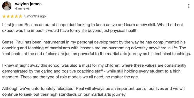 REAL Martial Arts academy photo
