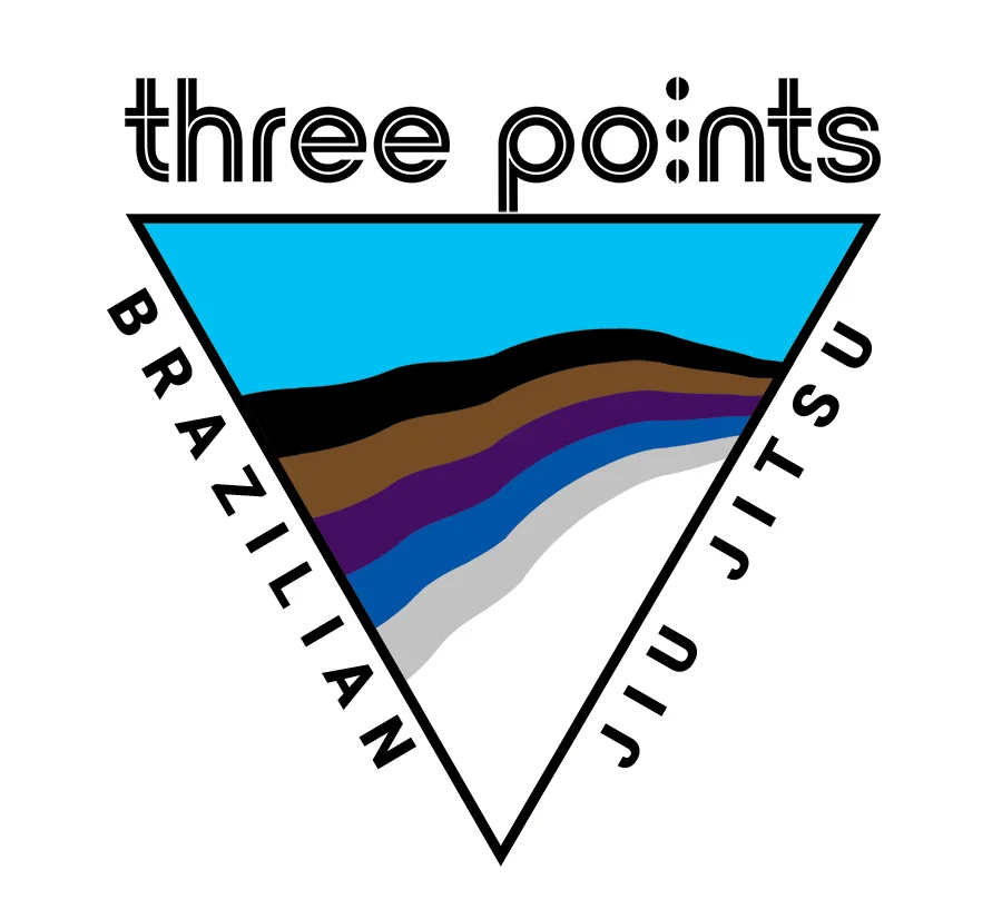 Three Points Brazilian Jiu Jitsu academy logo