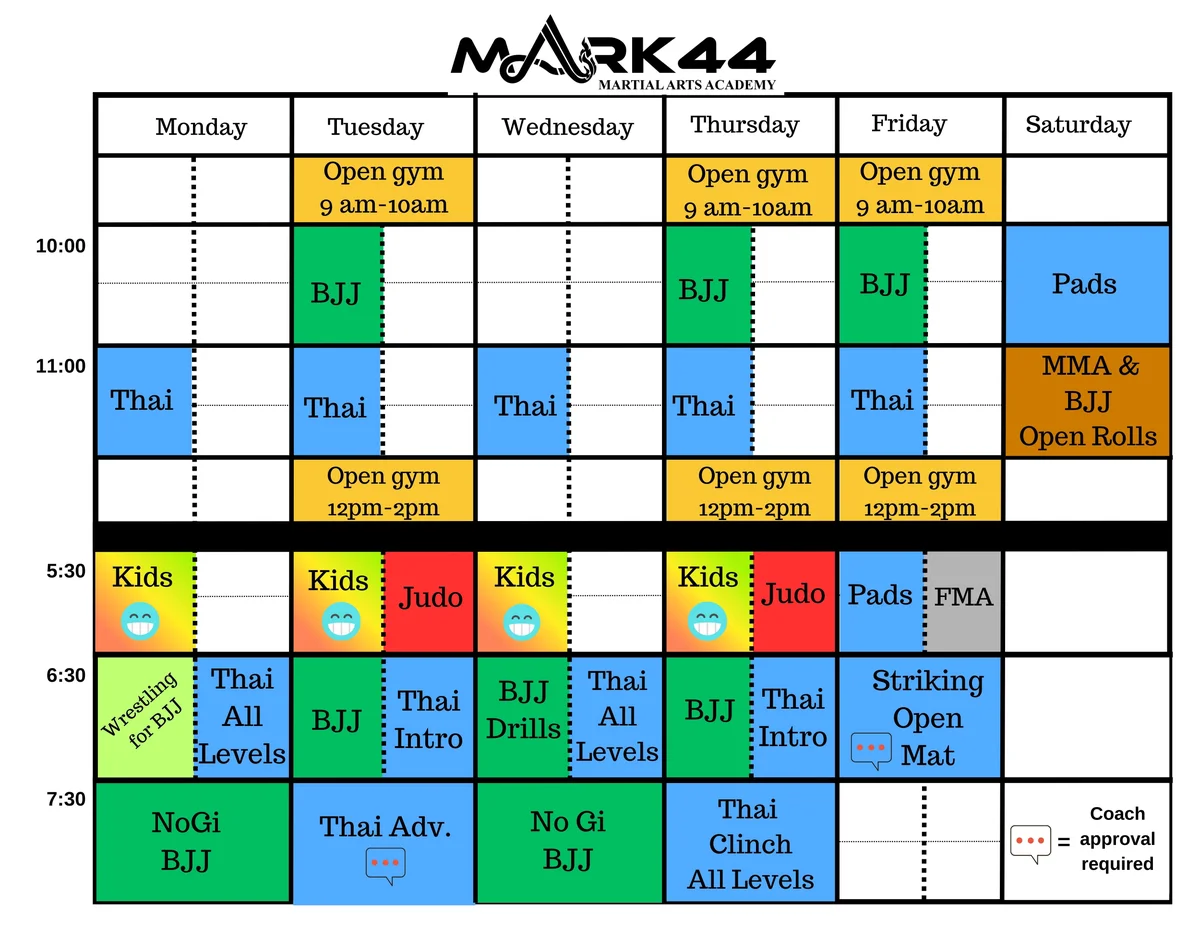 Mark44 MMA LLC academy photo