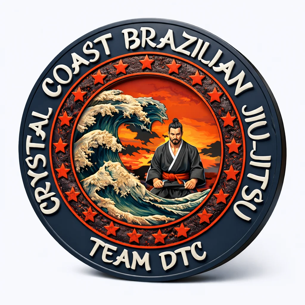 Crystal Coast Jiu-jitsu academy logo