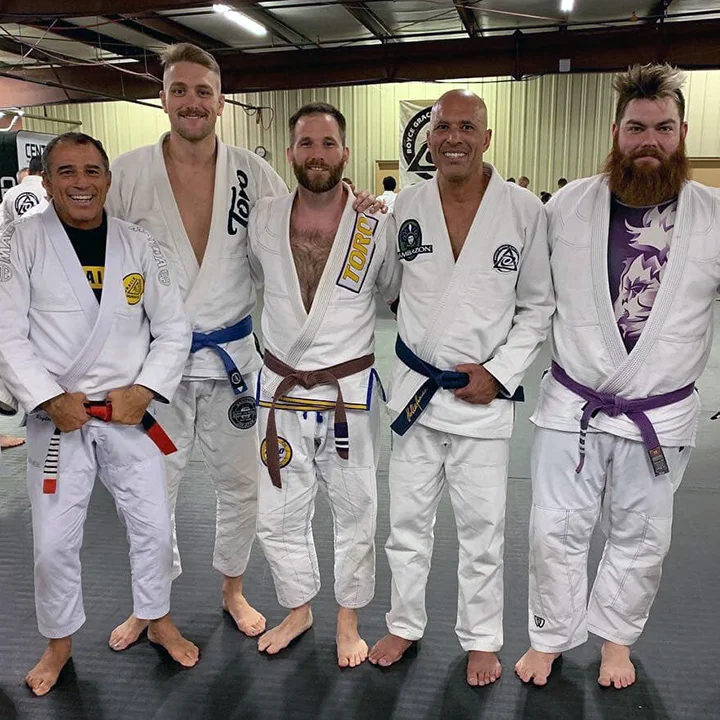 Royce Gracie Cary Jiu Jitsu academy photo