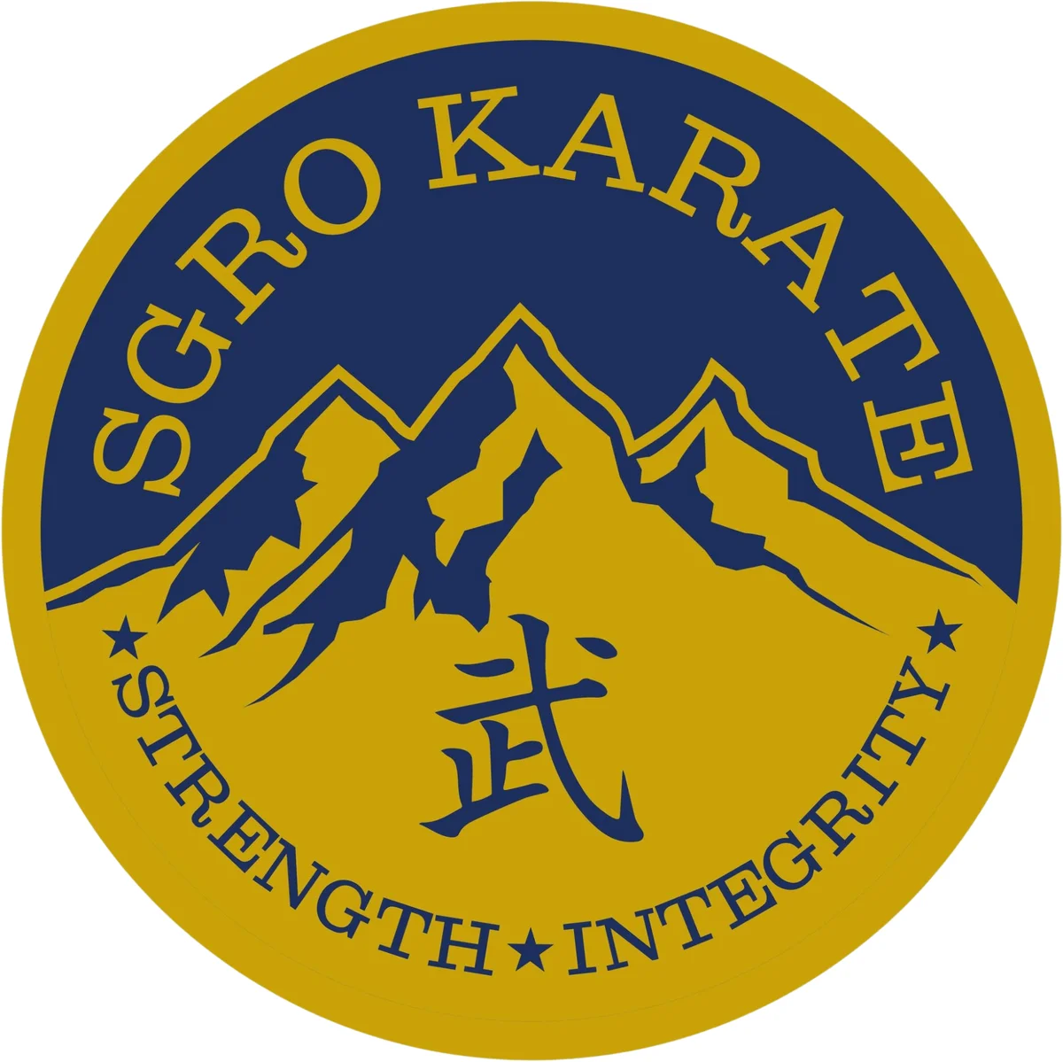 SGRO Karate academy logo