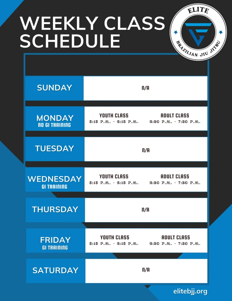 Elite BJJ academy photo