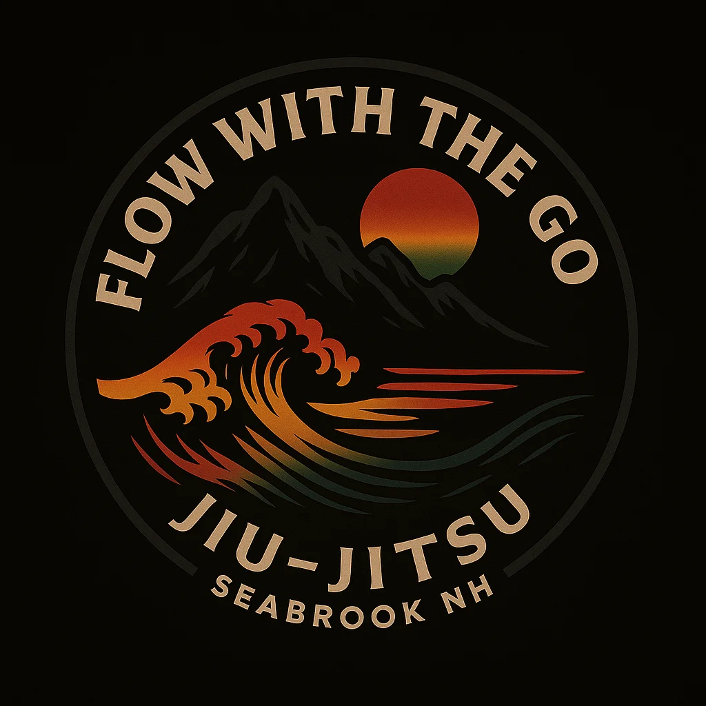 Flow With The Go Jiu Jitsu academy logo