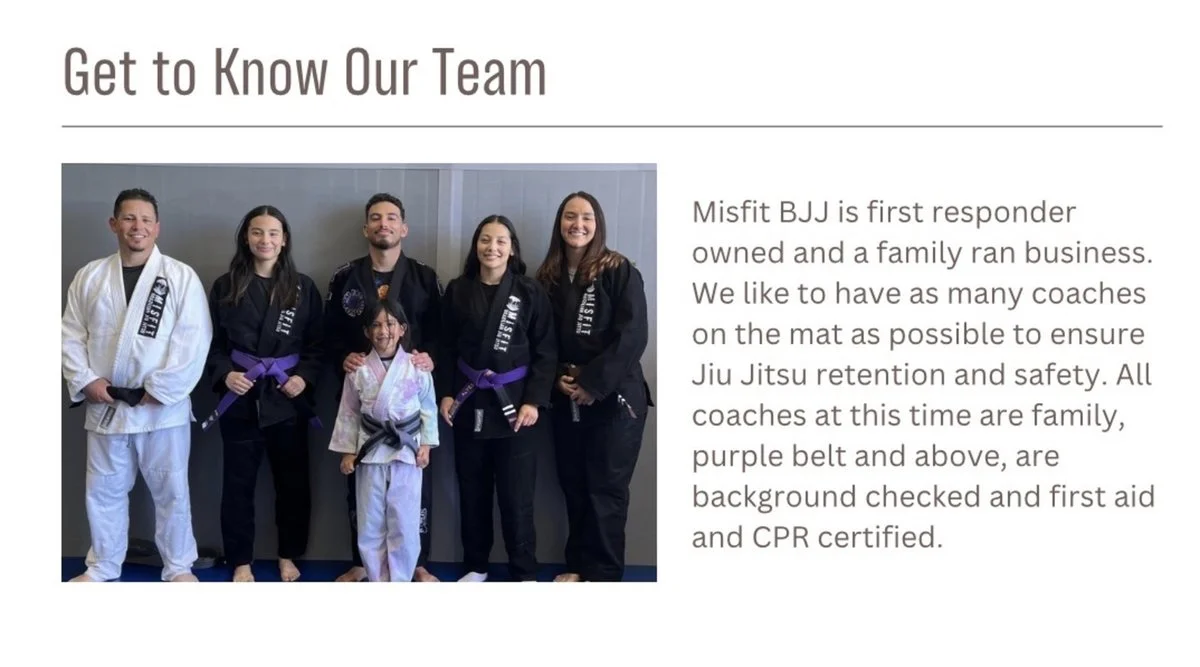 Misfit Brazilian Jiu Jitsu Academy facility image